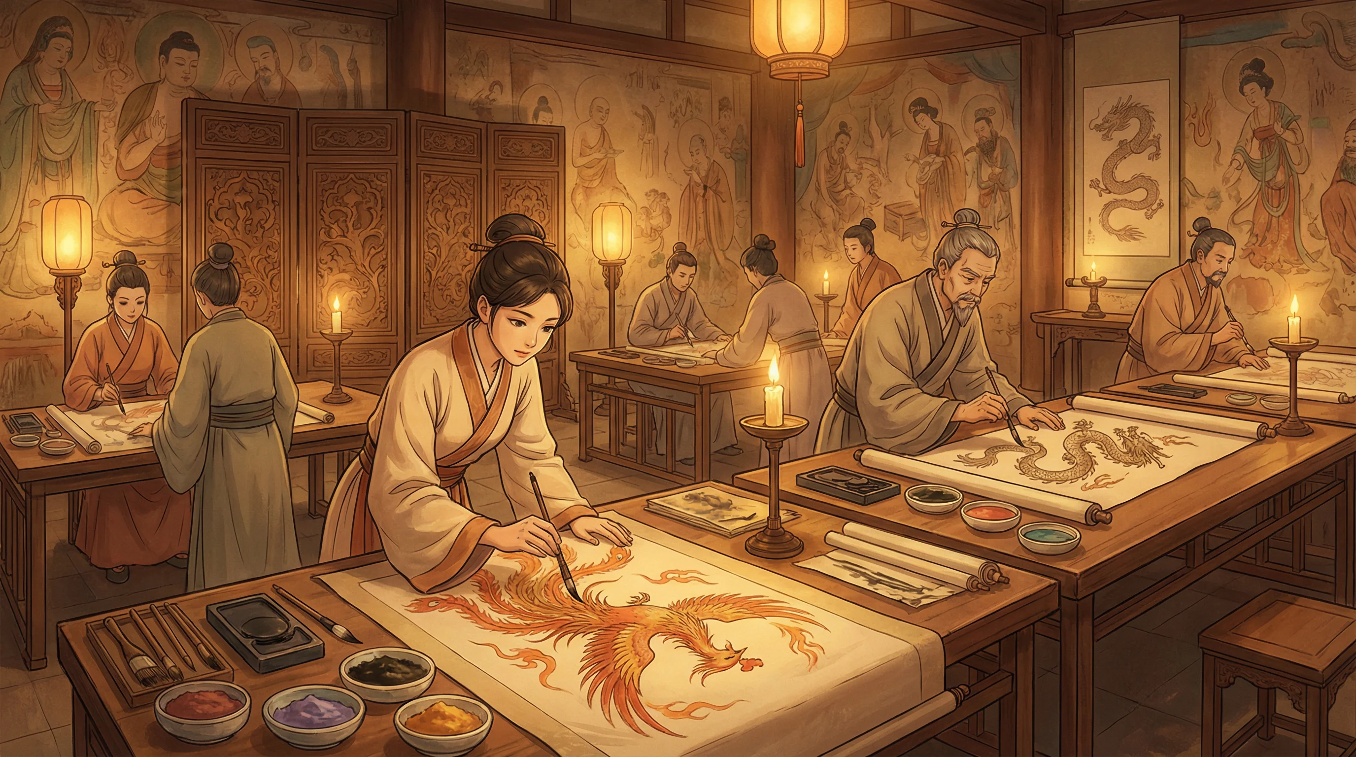 画师入驻 - 午夜视频在线 国风动漫画师